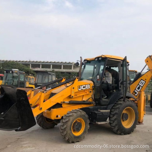 الأصلي المستخدم 4*4 عجلة 3CX Loader Backhoe ل 3CX